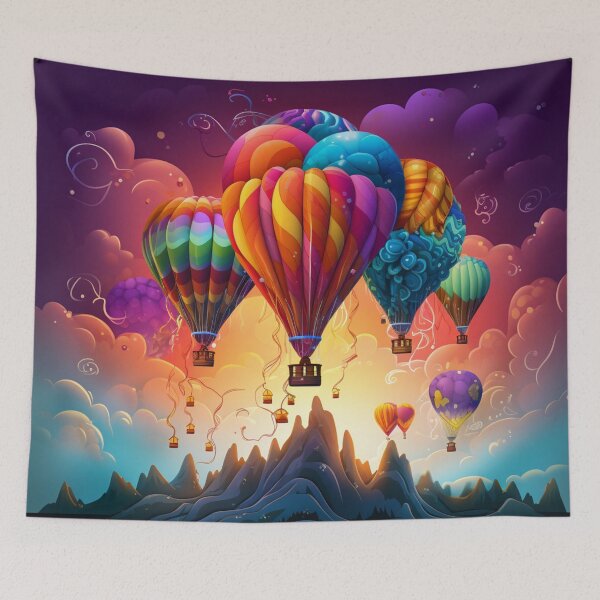 Item preview, Fantasy Air Balloons designed and sold by bubblyrainbow.