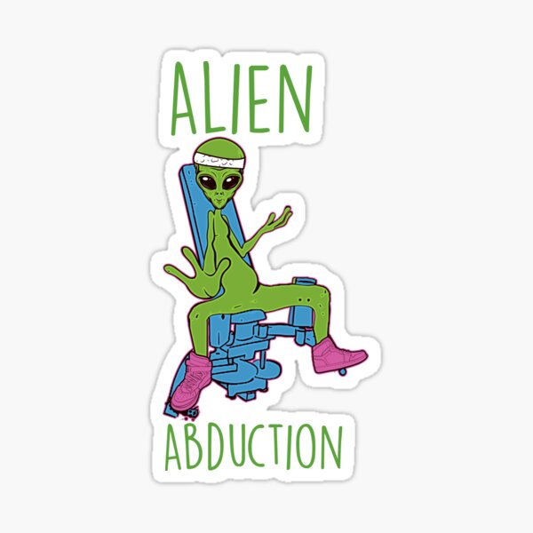 Item preview, Alien Abduction ( Nerdy Sci Fi Anatomy Gym Humor ) designed and sold by BigG1979.