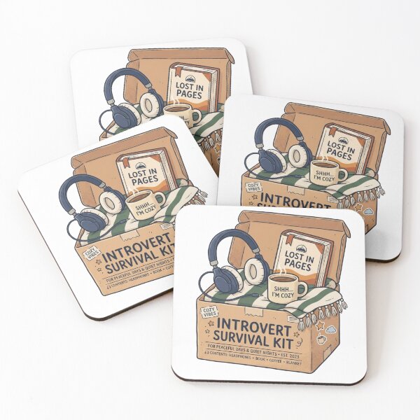 Item preview, Introvert Survival Kit Cozy Essentials designed and sold by Quiet Mode Studio.