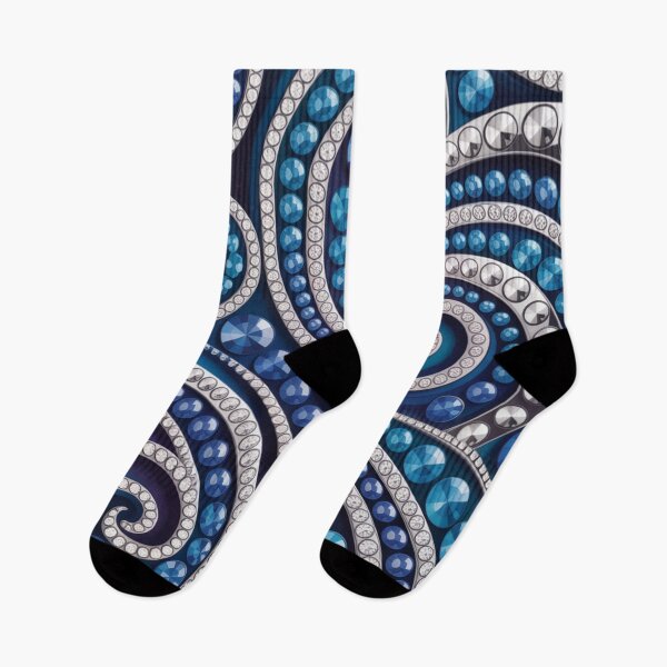 Item preview, Stylish Abstract Grey Turquoise Navy Blue Wave Pattern designed and sold by LEILA ART SPACE.