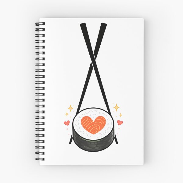 Item preview, Love Sushi Minimalist Chopsticks Design designed and sold by MarinaBlackArt.