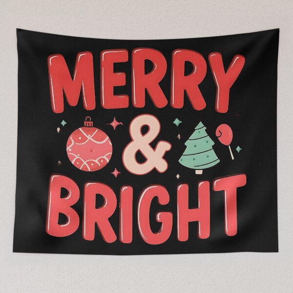 Item preview, Merry Bright Pickleball Christmas Paddle Art designed and sold by ArtDesignTp.