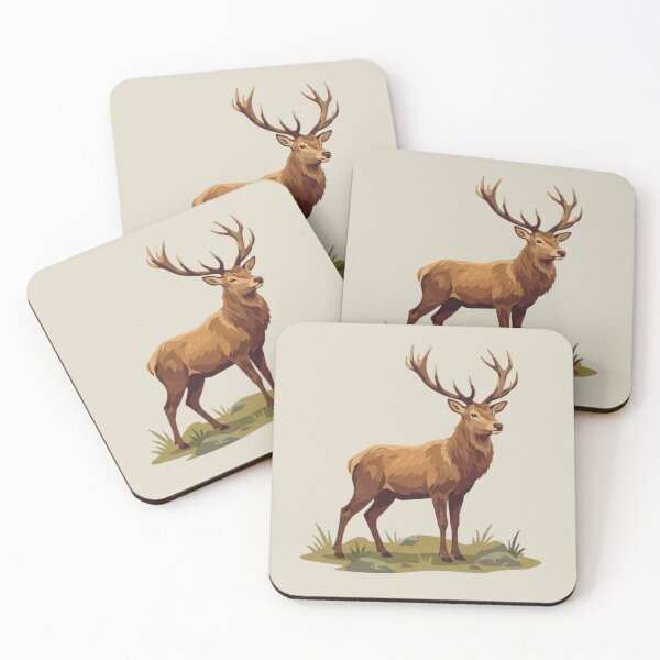Item preview, Majestic Forest Stag designed and sold by mossandmyth1984.