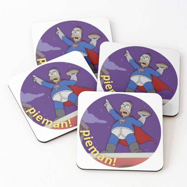 Item preview, ¡Hombre Pie! Homero con Disfraz de Superhéroe designed and sold by DohLab.