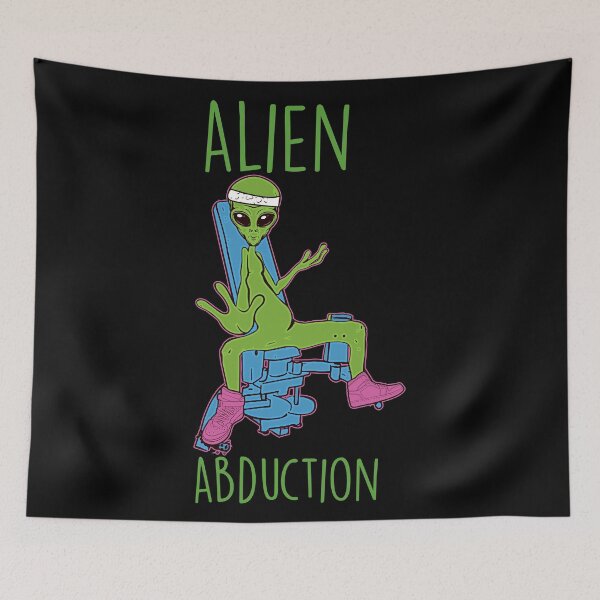 Item preview, Alien Abduction ( Nerdy Sci Fi Anatomy Gym Humor ) designed and sold by BigG1979.