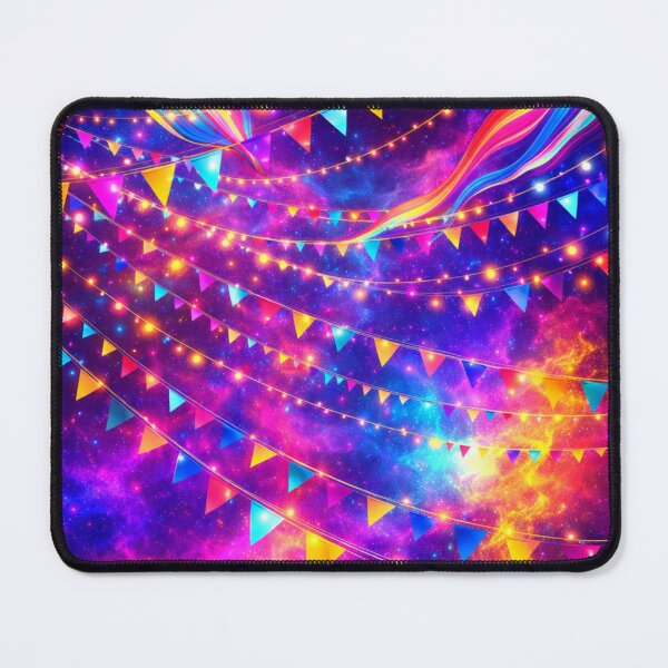 Item preview, Neon Galaxy Festival Abstract Pattern Design designed and sold by novyron.