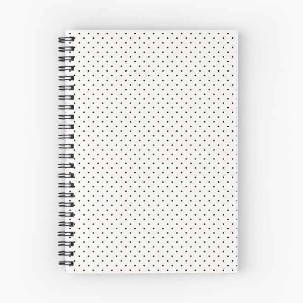 Item preview, Elegant White and Black Minimalist Polka Dots designed and sold by zenjiinspired.