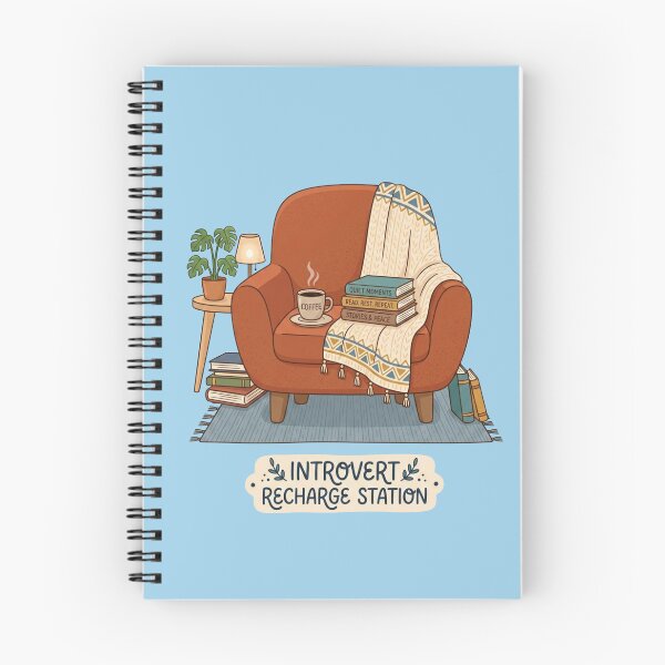 Item preview, Introvert Recharge Station Cozy Home Setup designed and sold by Quiet Mode Studio.