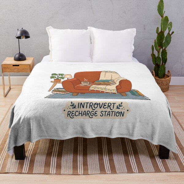 Item preview, Introvert Recharge Station Cozy Home Setup designed and sold by Quiet Mode Studio.