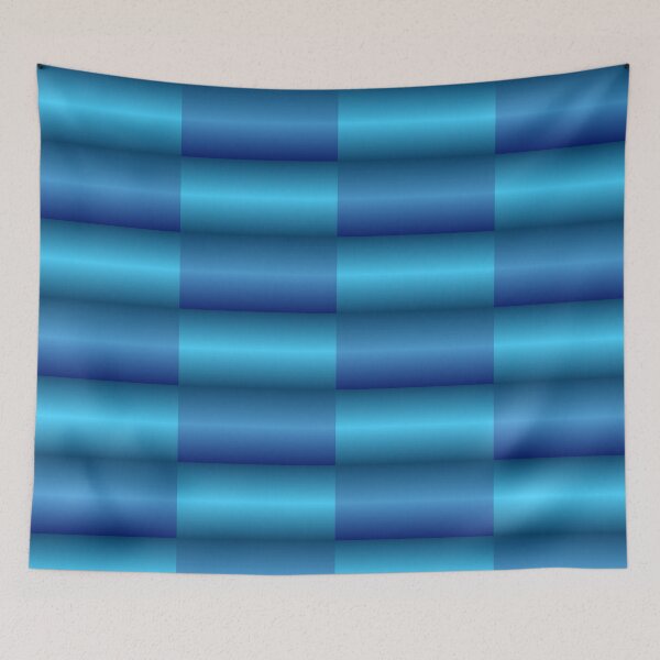 Item preview, Blue Gradient Abstract Stickers Prints Posters Wall Art Magnet Home Coffee Cup Decoration TShirt Stationary Notebook Magnet Hat Kitchen Work School Office Redbubble Shop designed and sold by Saritas Boutique Shop.