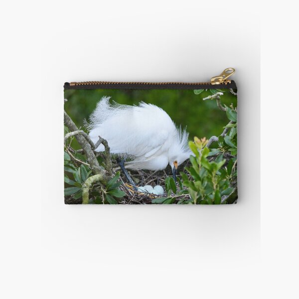 Item preview, Snowy Egret Tends Its Nest designed and sold by richardbryce.