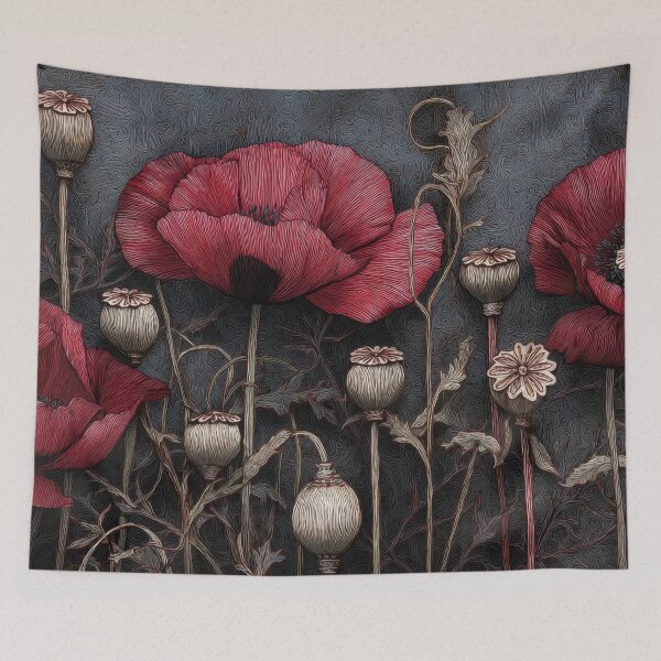 Item preview, Flowers in dark background designed and sold by anytka.