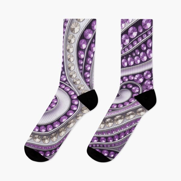 Item preview, Girly Glam Abstract Purple Lavender Wave Pattern designed and sold by LEILA ART SPACE.