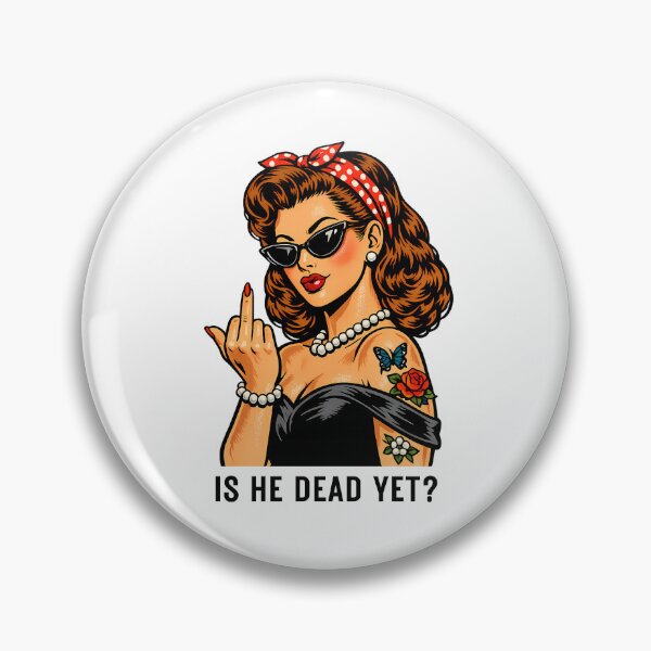 Item preview, Vintage Style Political Protest Wear- Is He Dead yet? designed and sold by bonheurdada.