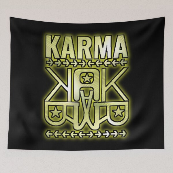 Item preview, Golden KARMA logo. designed and sold by Giulivo Store Graphic.