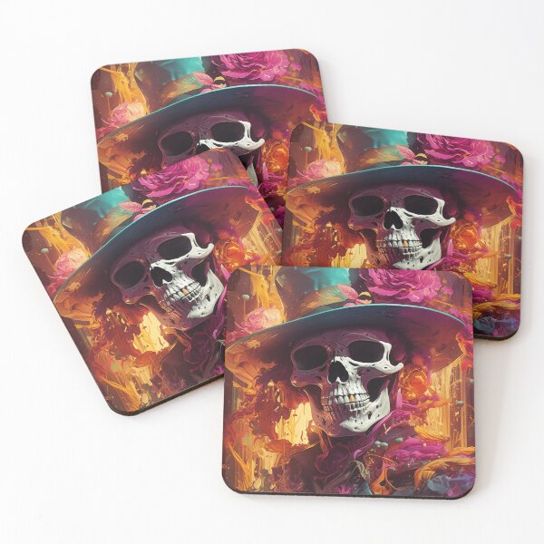 Item preview, The Funky Skull - Purple Haze designed and sold by G2Creative.