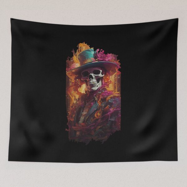 Item preview, The Funky Skull - Purple Haze designed and sold by G2Creative.