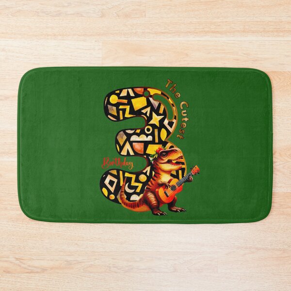 Item preview, The Cutest 3 – Dinosaur 3rd Birthday Party Design designed and sold by Doodle-Bloom.