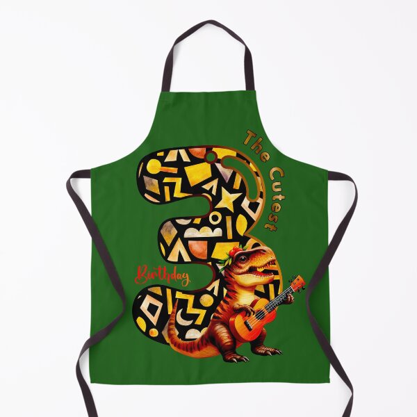 Item preview, The Cutest 3 – Dinosaur 3rd Birthday Party Design designed and sold by Doodle-Bloom.