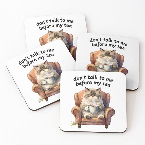Item preview, CAT TEA designed and sold by Uglyandcute.