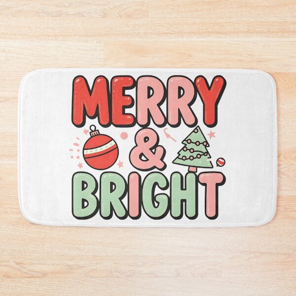 Item preview, Merry and Bright Festive Pickleball Christmas Style designed and sold by ArtDesignTp.