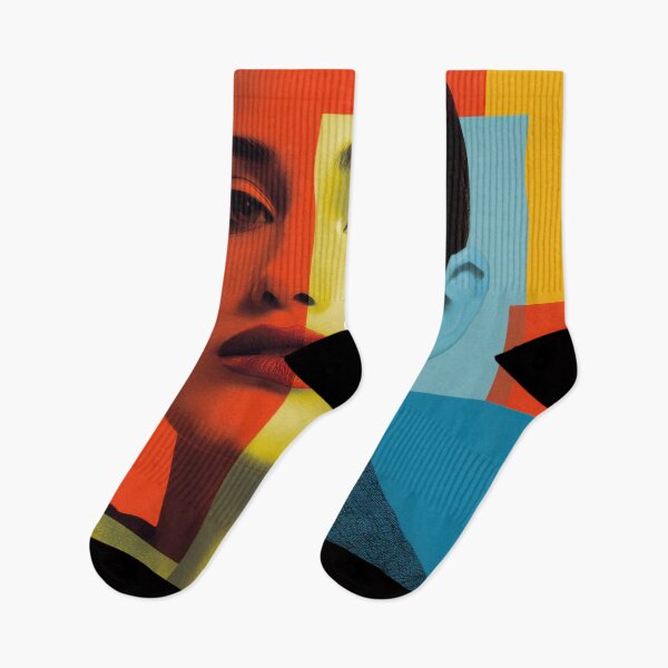 Item preview, Bold colors form female face design designed and sold by anytka.