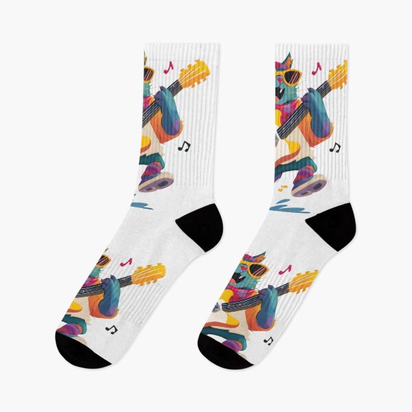Item preview, Rockstar Cat Guitarist designed and sold by Retro Whimsy.
