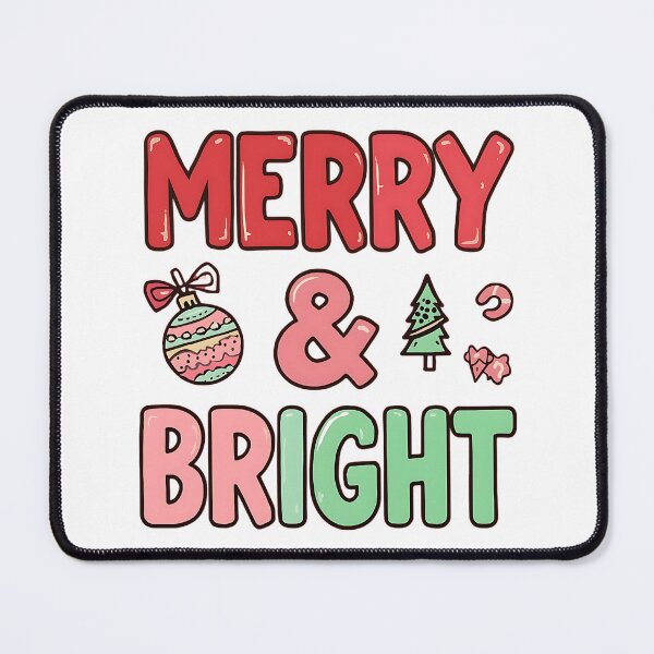 Item preview, Merry and Bright Pickleball Christmas Holiday Design designed and sold by ArtDesignTp.