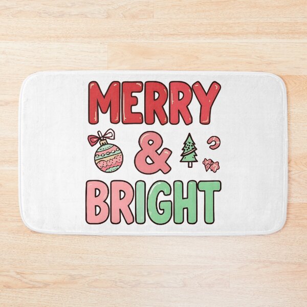 Item preview, Merry and Bright Pickleball Christmas Holiday Design designed and sold by ArtDesignTp.