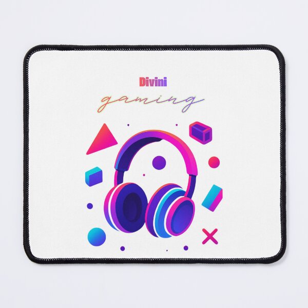 Item preview, Neon Gaming Headphones Retro Gamer Design designed and sold by Divini_.