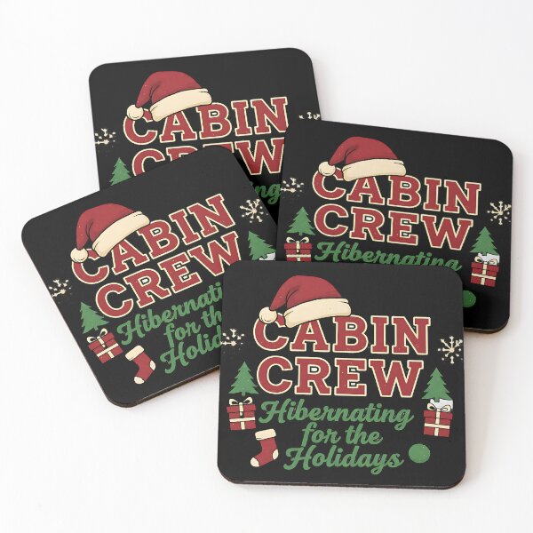 Item preview, Funny Cabin Crew Holiday Cabin Christmas Getaway designed and sold by ArtDesignTp.