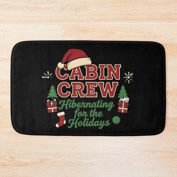Item preview, Funny Cabin Crew Holiday Cabin Christmas Getaway designed and sold by ArtDesignTp.