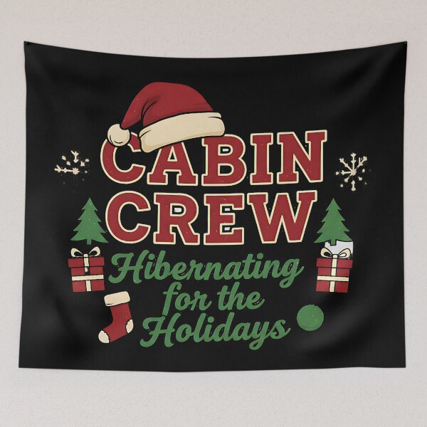 Item preview, Funny Cabin Crew Holiday Cabin Christmas Getaway designed and sold by ArtDesignTp.