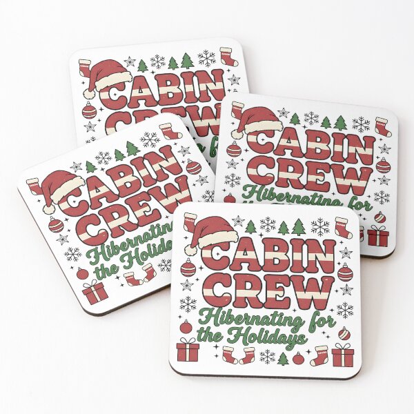 Item preview, Cabin Crew Cozy Christmas Holiday Hibernation Design designed and sold by ArtDesignTp.