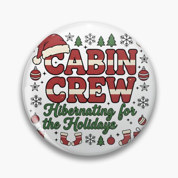Item preview, Cabin Crew Cozy Christmas Holiday Hibernation Design designed and sold by ArtDesignTp.