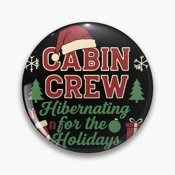 Item preview, Festive Cabin Crew Holiday Hibernation Christmas Art designed and sold by ArtDesignTp.