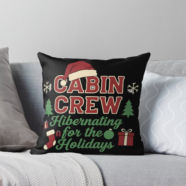 Item preview, Festive Cabin Crew Holiday Hibernation Christmas Art designed and sold by ArtDesignTp.