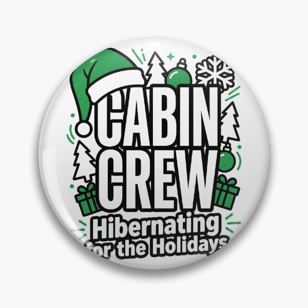 Item preview, Winter Cabin Crew Hibernating Christmas Family Design designed and sold by ArtDesignTp.