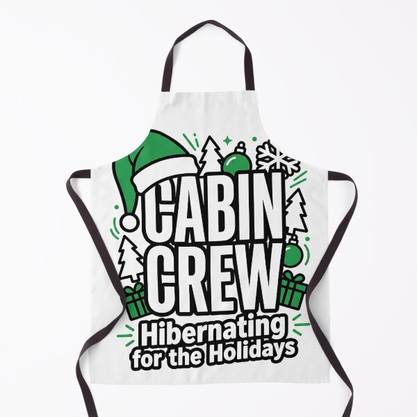 Item preview, Winter Cabin Crew Hibernating Christmas Family Design designed and sold by ArtDesignTp.