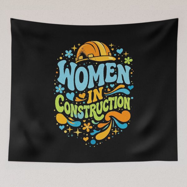 Item preview, Women In Construction Retro Empowerment designed and sold by HandicraftArt.
