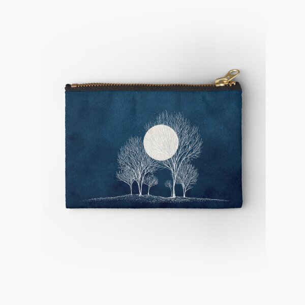 Item preview, Night scene with trees and moon designed and sold by anytka.