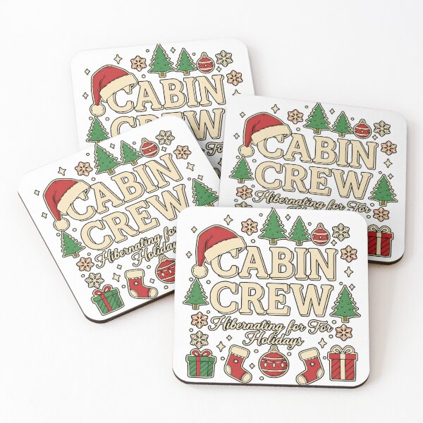 Item preview, Christmas Cabin Crew Winter Holiday Hibernation Design designed and sold by ArtDesignTp.