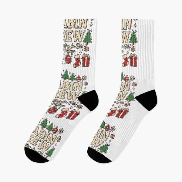 Item preview, Christmas Cabin Crew Winter Holiday Hibernation Design designed and sold by ArtDesignTp.