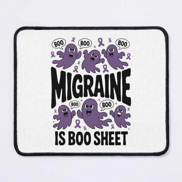 Item preview, migraine is boo sheet, designed and sold by jkrphoto.
