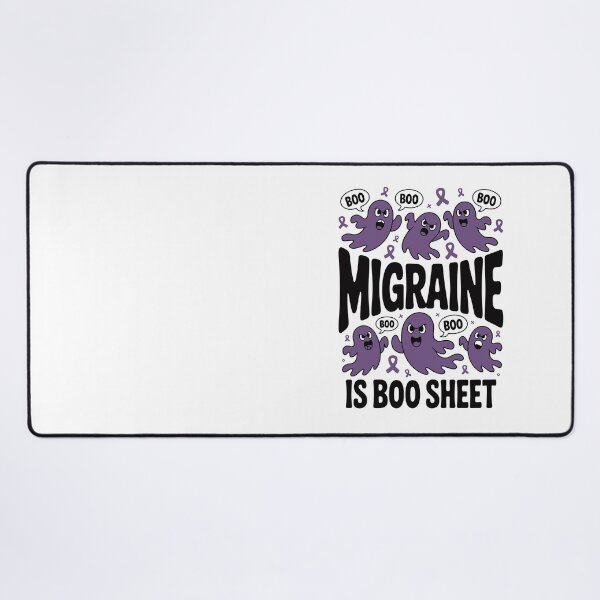 Item preview, migraine is boo sheet, designed and sold by jkrphoto.