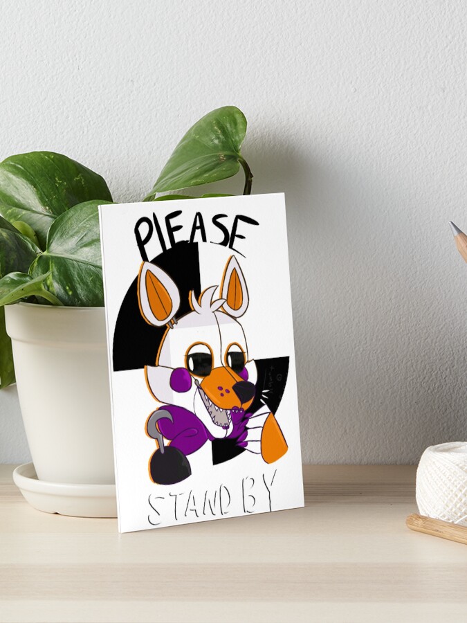 please standby] Fnaf lolbit Poster for Sale by AMIWALLART