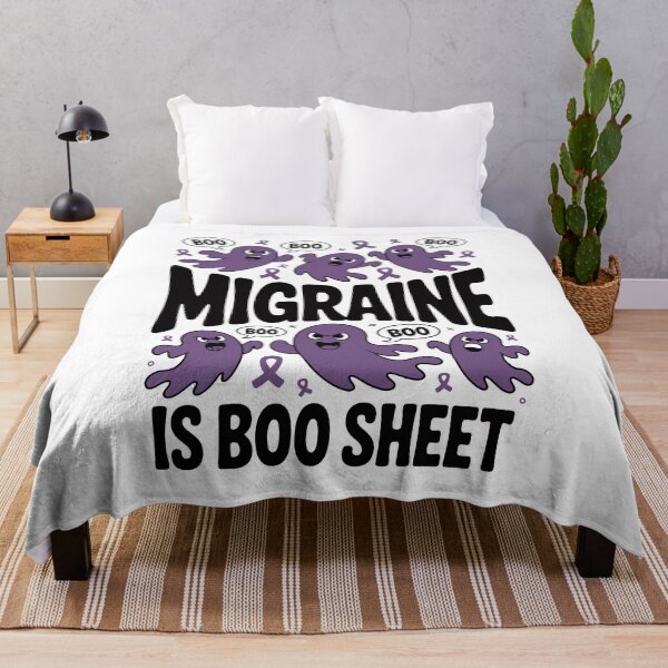 Item preview, migraine is boo sheet, designed and sold by jkrphoto.