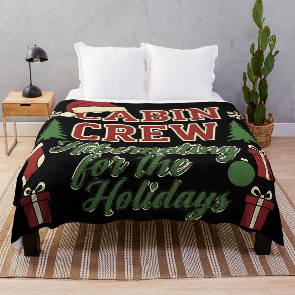 Item preview, Cabin Crew Holiday Retreat Hibernation Christmas Art designed and sold by ArtDesignTp.