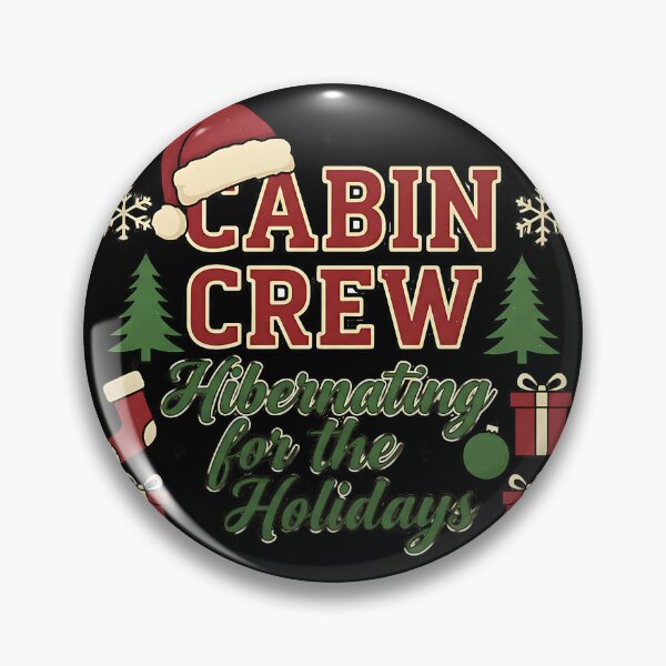 Item preview, Cabin Crew Holiday Retreat Hibernation Christmas Art designed and sold by ArtDesignTp.