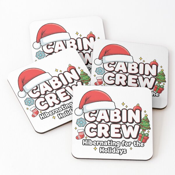 Item preview, Holiday Cabin Crew Cozy Winter Christmas Artwork designed and sold by ArtDesignTp.
